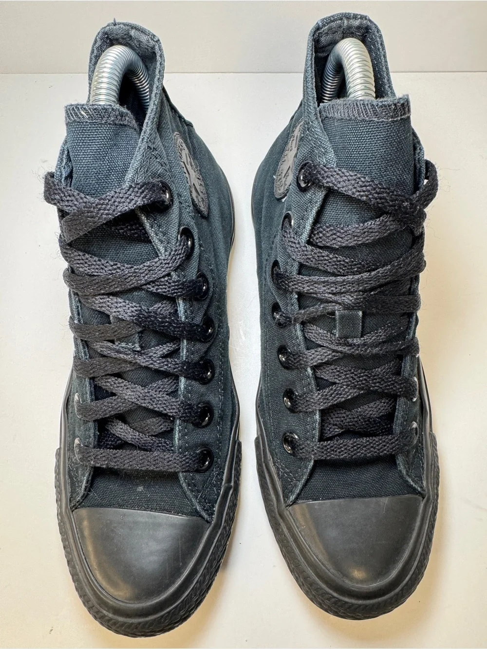 Converse Chuck Taylor All Star High Top Black Monochrome Sneakers Men 4 Women 6